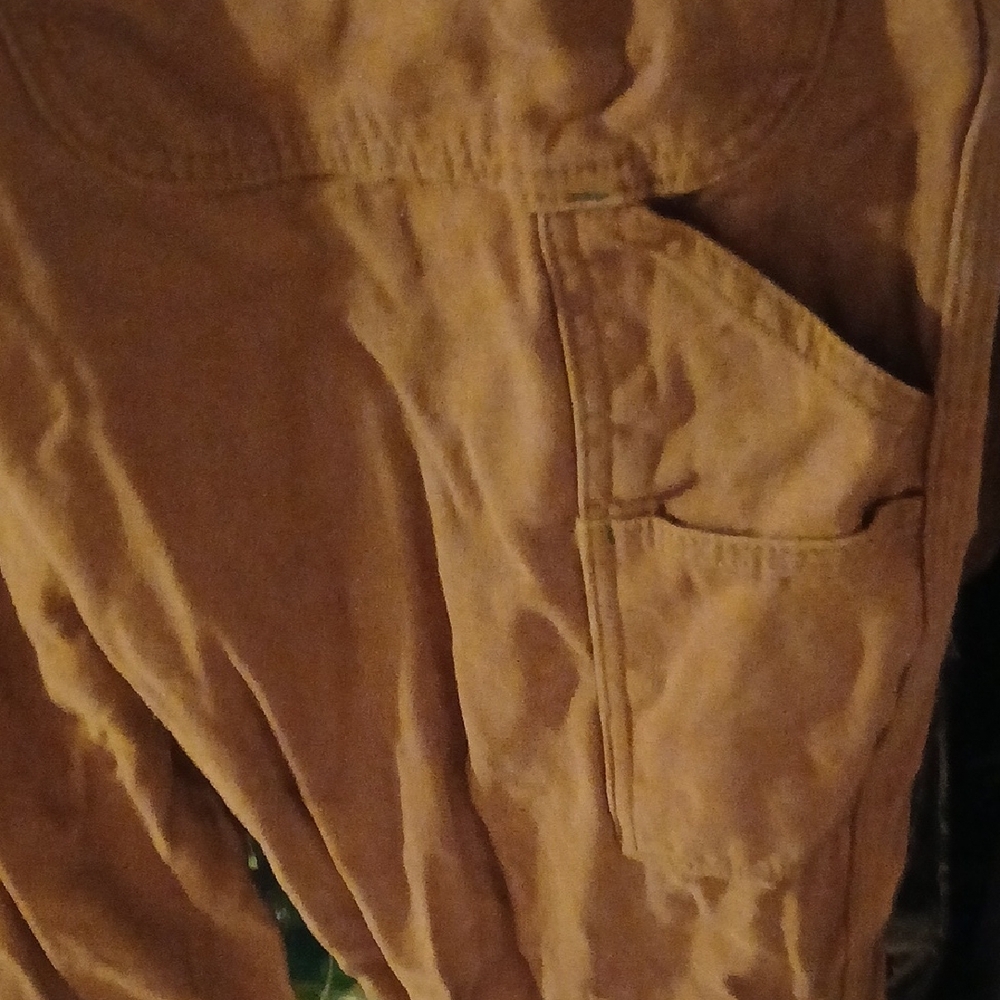 Liberty Rust-Brown Overalls with Green Trim - Picture 13 of 13